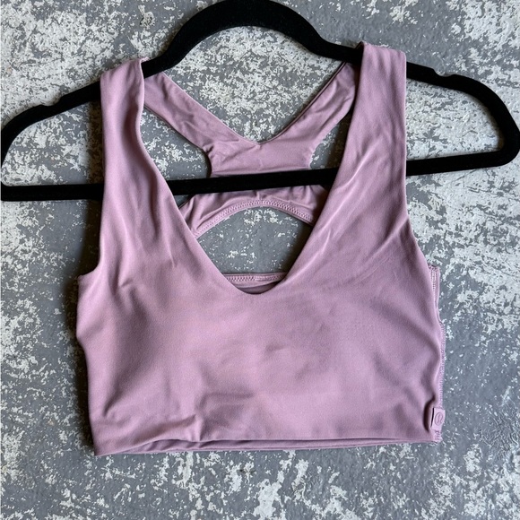 lululemon athletica Other - Lululemon Bend This Scoop and Cross
Sports Bra - Rose Blush